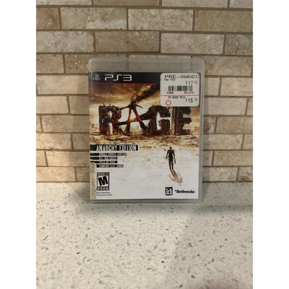 Rage Anarchy Edition (Sony Playstation 3 PS3) CIB Complete - Picture 1 of 3